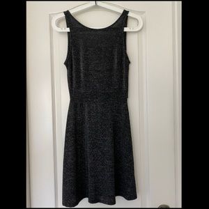 H&M Divided Sparkly Black Dress